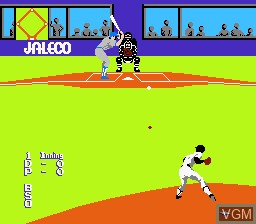 Image in-game du jeu Bases Loaded sur Nintendo NES