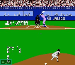 Image in-game du jeu Bases Loaded II - Second Season sur Nintendo NES