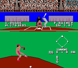 Image in-game du jeu Bases Loaded 3 sur Nintendo NES