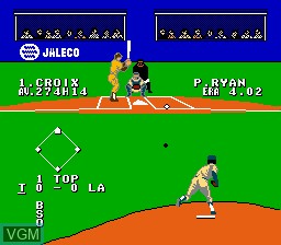Image in-game du jeu Bases Loaded 4 sur Nintendo NES