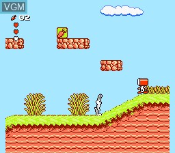 Image in-game du jeu Bugs Bunny Birthday Blowout, The sur Nintendo NES