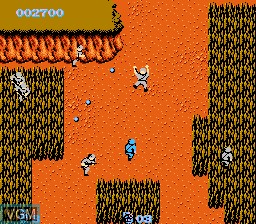 Image in-game du jeu Commando sur Nintendo NES