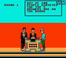 Image in-game du jeu Family Feud sur Nintendo NES