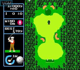 Image in-game du jeu Jumbo Ozaki no Hole in One Professional sur Nintendo NES