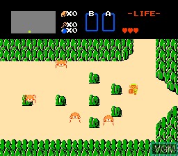 Image in-game du jeu Legend of Zelda, The sur Nintendo NES