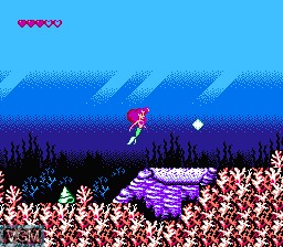 Image in-game du jeu Little Mermaid, The sur Nintendo NES