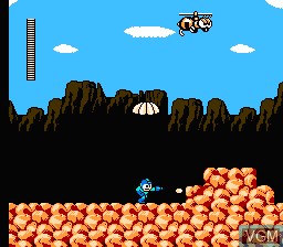 Image in-game du jeu Mega Man 3 sur Nintendo NES