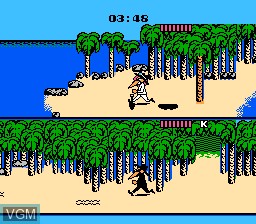 Image in-game du jeu Nangoku Shirei!! Spy vs. Spy sur Nintendo NES
