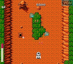 Image in-game du jeu Starship Hector sur Nintendo NES