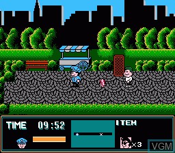 Image in-game du jeu Street Cop sur Nintendo NES