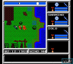 Image in-game du jeu Ultima - Warriors of Destiny sur Nintendo NES