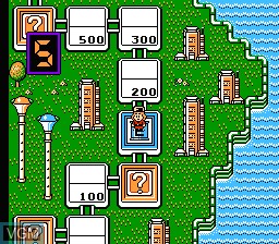 Image in-game du jeu Wily & Light no Rock Board - That's Paradise sur Nintendo NES