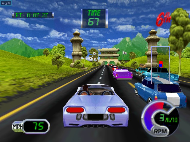Image in-game du jeu Cruis'n Exotica sur Nintendo 64