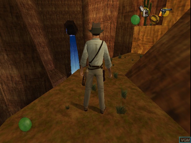 Image in-game du jeu Indiana Jones and the Infernal Machine sur Nintendo 64