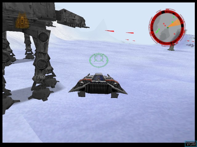 Image in-game du jeu Star Wars - Rogue Squadron sur Nintendo 64