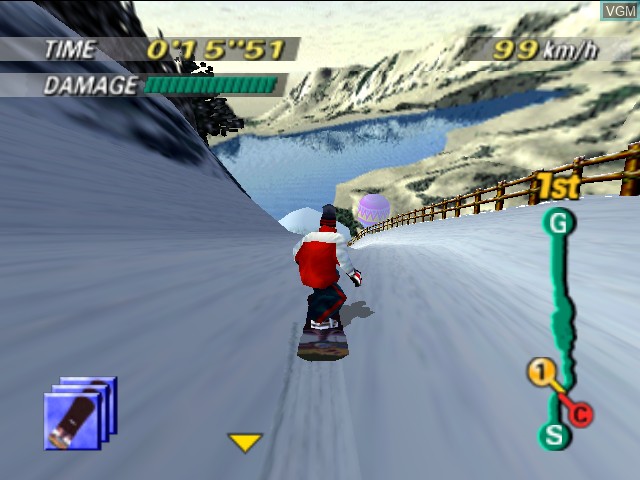 Image in-game du jeu 1080° Snowboarding sur Nintendo 64