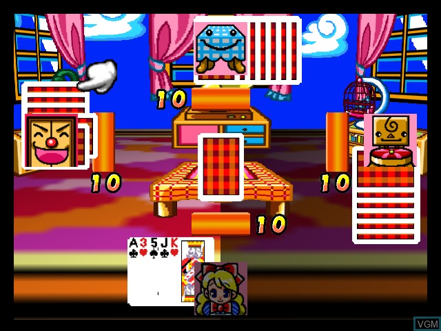 Image in-game du jeu 64 Trump Collection - Alice no Waku Waku Trump World sur Nintendo 64