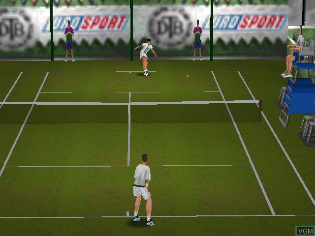 Image in-game du jeu All Star Tennis '99 sur Nintendo 64