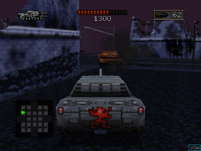 Image in-game du jeu BattleTanx sur Nintendo 64