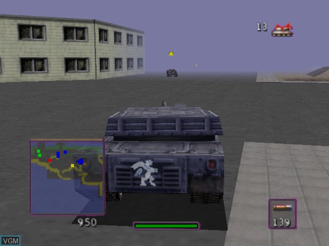 Image in-game du jeu BattleTanx - Global Assault sur Nintendo 64