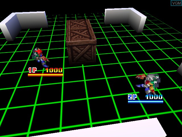 Image in-game du jeu Custom Robo sur Nintendo 64