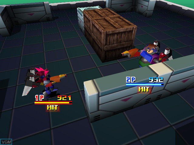 Image in-game du jeu Custom Robo V2 sur Nintendo 64