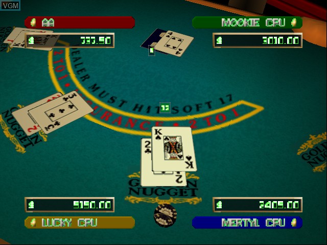Image in-game du jeu Golden Nugget 64 sur Nintendo 64