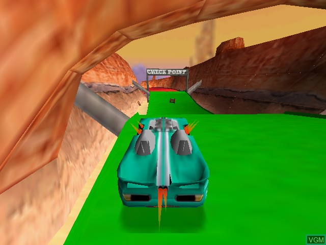 Image in-game du jeu Hot Wheels Turbo Racing sur Nintendo 64