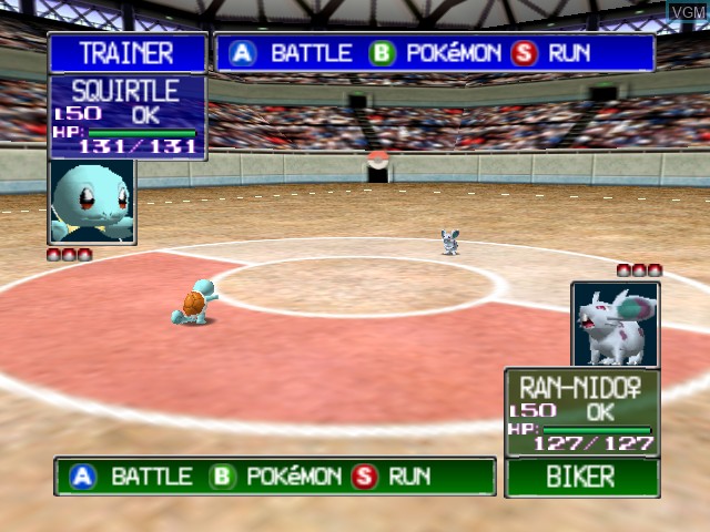 Image in-game du jeu Pokemon Stadium sur Nintendo 64
