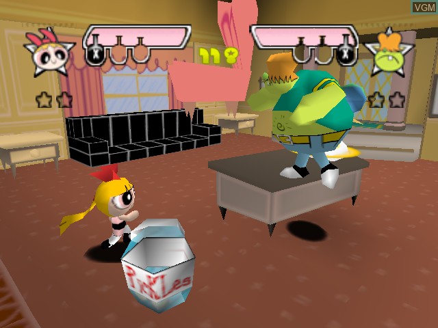 Image in-game du jeu The Powerpuff Girls - Chemical X-Traction sur Nintendo 64