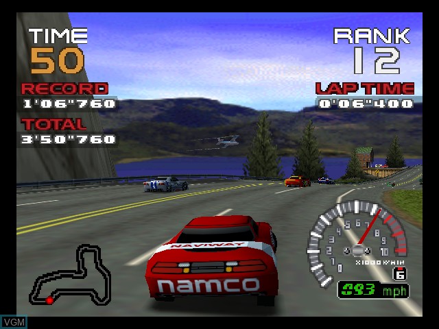Image in-game du jeu Ridge Racer 64 sur Nintendo 64