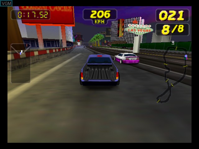 Image in-game du jeu Rush 2 - Extreme Racing sur Nintendo 64