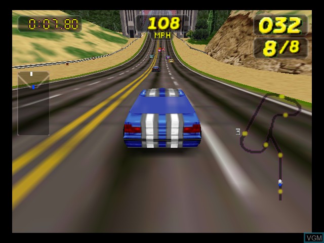 Image in-game du jeu San Francisco Rush - Extreme Racing sur Nintendo 64