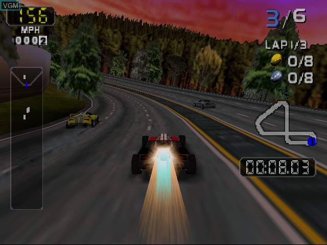 Image in-game du jeu San Francisco Rush 2049 sur Nintendo 64