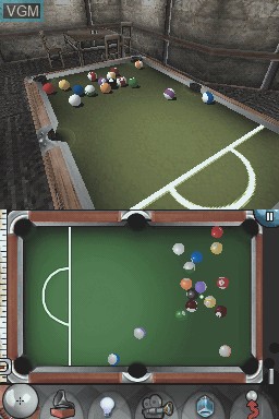 Image in-game du jeu Actua Pool sur Nintendo DS