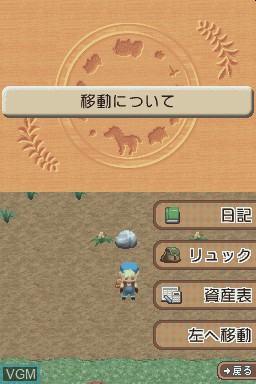 Image in-game du jeu Bokujou Monogatari - Kimi to Sodatsu Shima sur Nintendo DS