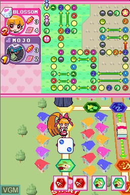 Image in-game du jeu Game de Demashita! Powerpuff Girls Z sur Nintendo DS