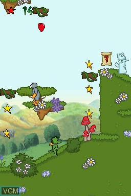 Image in-game du jeu Tabaluga Grunland in Gefahr sur Nintendo DS