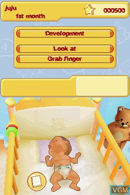 Image in-game du jeu My Baby Boy sur Nintendo DS