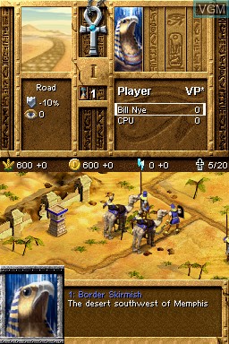 Image in-game du jeu Age of Empires - Mythologies sur Nintendo DS