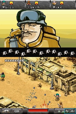 Image in-game du jeu B Team - Metal Cartoon Squad sur Nintendo DS