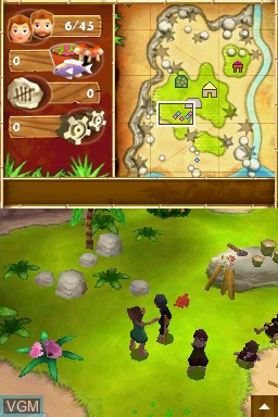 Image in-game du jeu Virtual Villagers - A New Home sur Nintendo DS