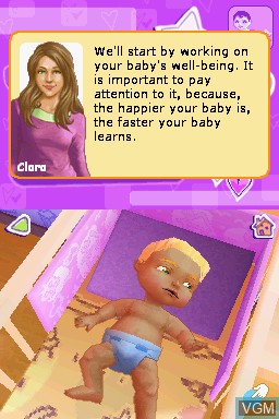 Image in-game du jeu My Baby 3 & Friends sur Nintendo DS