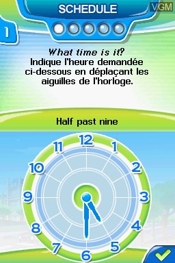 Image in-game du jeu Adi l'Entraîneur - Objectif Anglais sur Nintendo DS