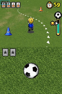 Image in-game du jeu Sam Power - Footballer sur Nintendo DS