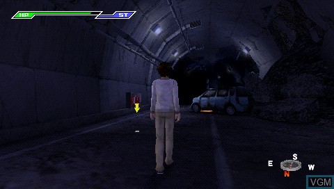 Image in-game du jeu Zettai Zetsumei Toshi 3 sur Sony PSP