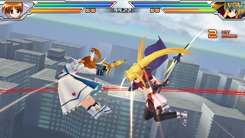 Image in-game du jeu Mahou Shoujo Nanoha A's Portable - The Gears of Destiny sur Sony PSP
