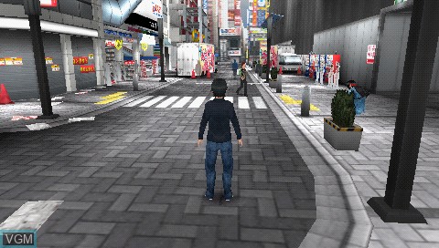 Image in-game du jeu Akiba's Trip sur Sony PSP