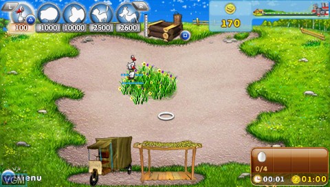 Image in-game du jeu Farm Frenzy sur Sony PSP