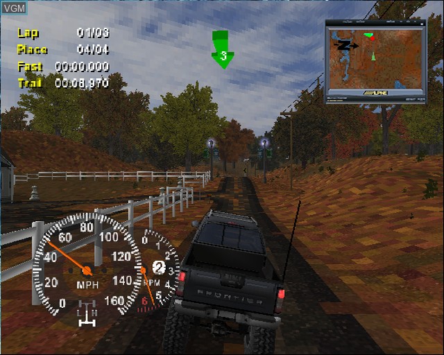 Image in-game du jeu 4X4 EVO 2 sur Sony Playstation 2